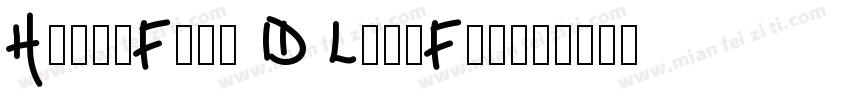HelloFont ID LongFei字体转换